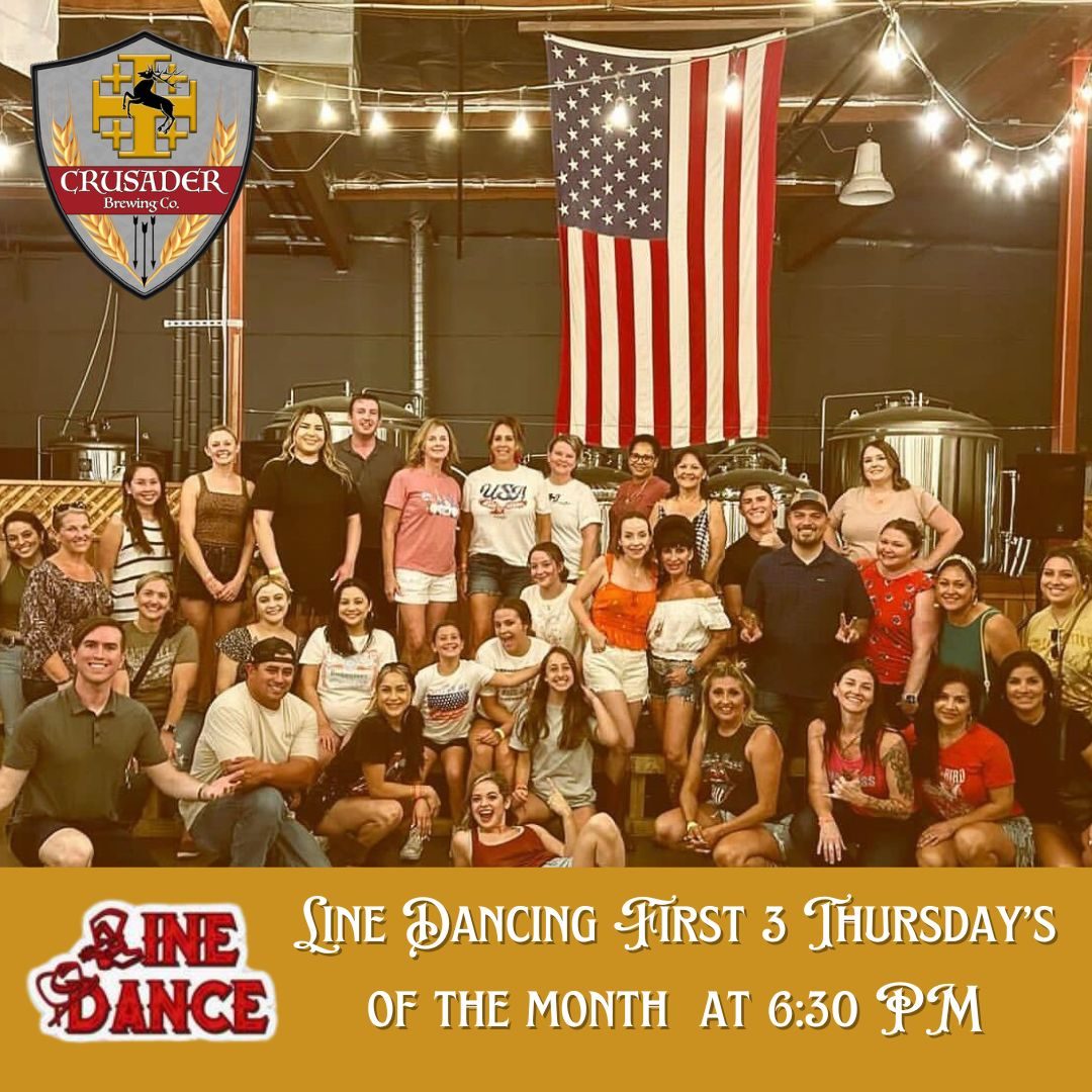Line Dancing, the first three Thursdays